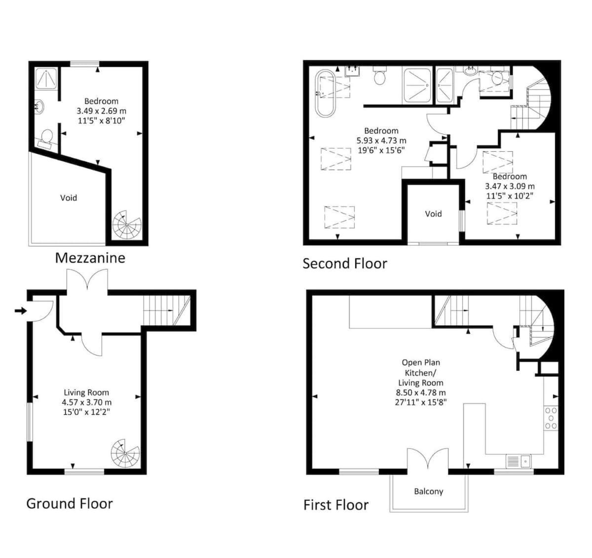 Converted Factory Loft Apartment بريستول المظهر الخارجي الصورة